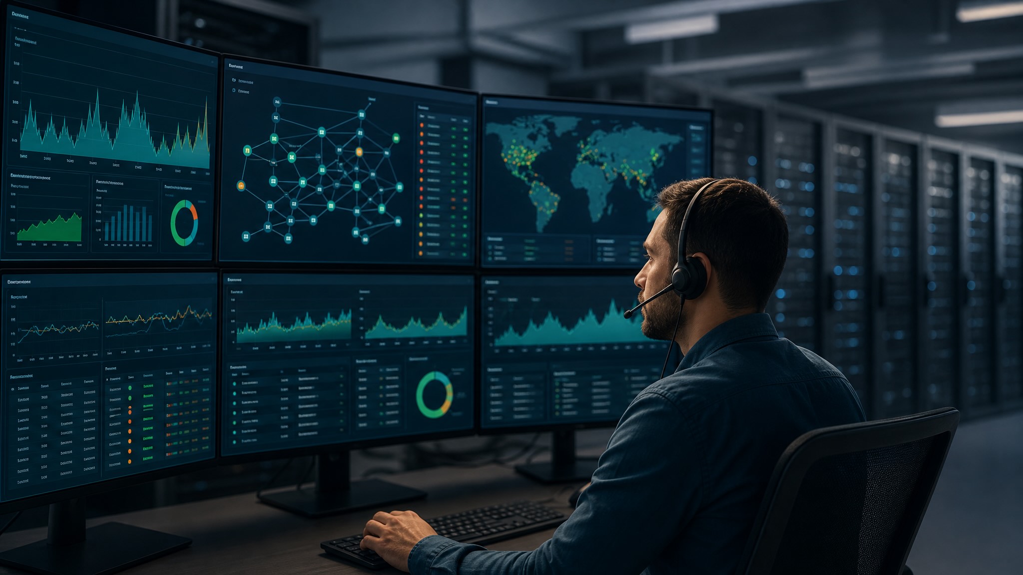 Monitoreo de red: cómo saber qué pasa antes de que falle